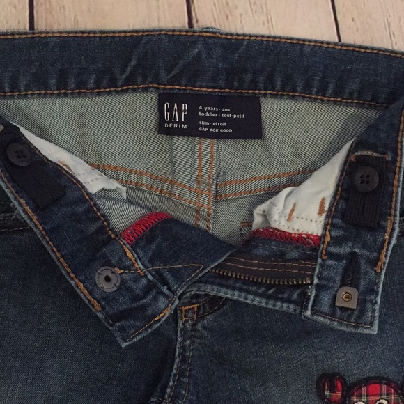 ⚡4/$25 🆕️GAP SLIM TODDLER JEANS - Picture 4 of 6